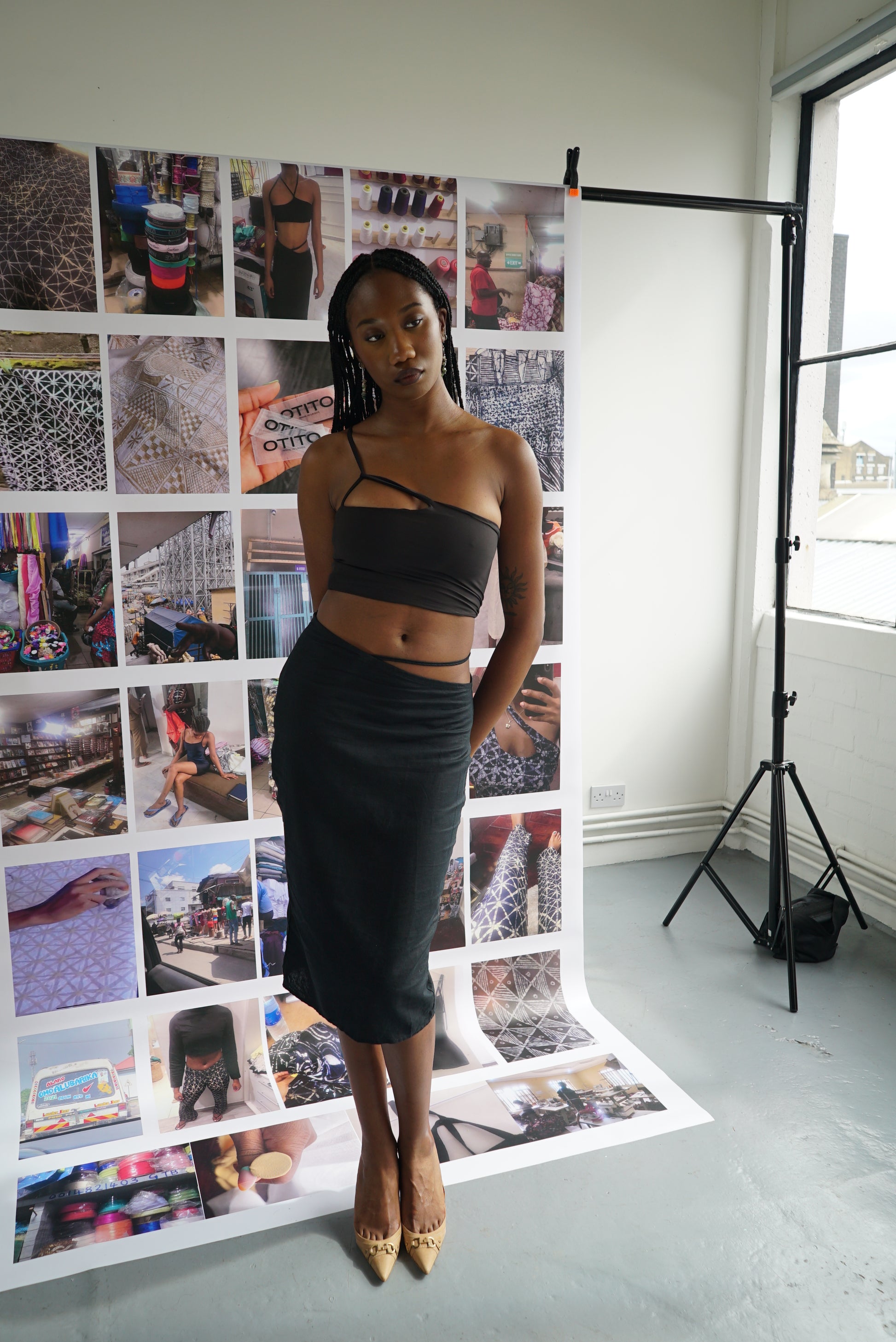 Ope Midi Skirt