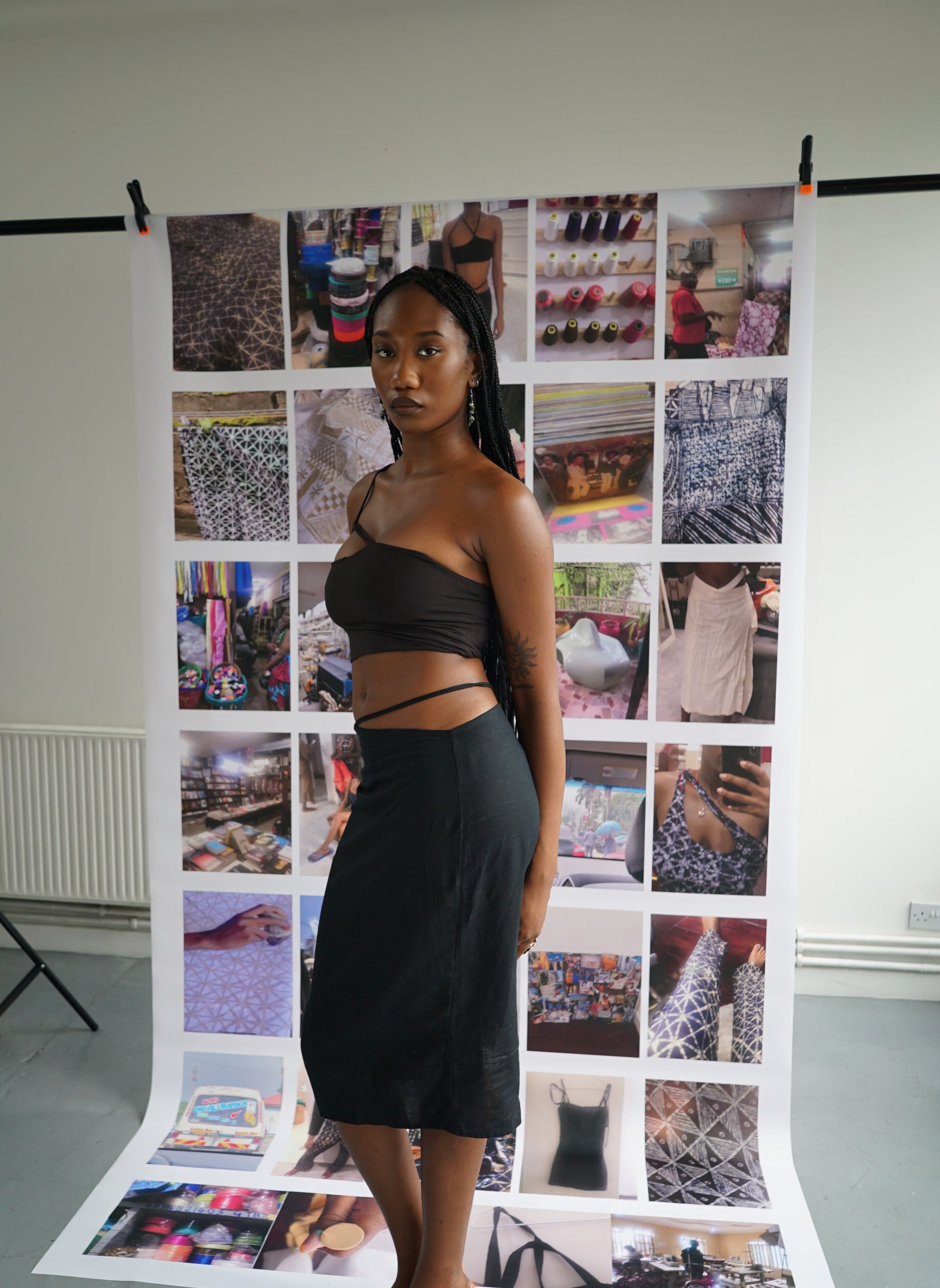 Ope Midi Skirt