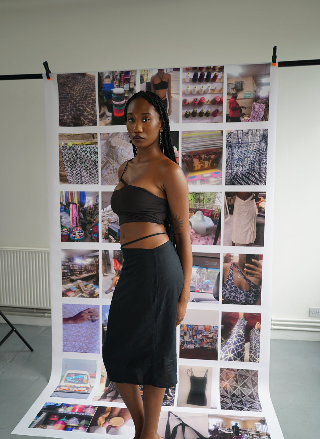 Ope Midi Skirt